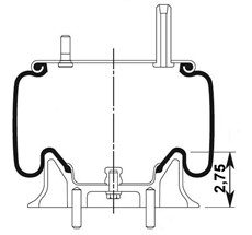 42.88.777.90749 - Körük Komple Plastik Piston W013589422