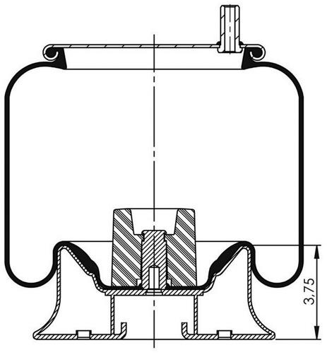 Körük Komple Metal Piston W013589640 - 42.88.777.90750