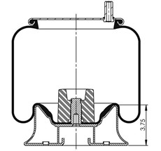 42.88.777.90750 - Körük Komple Metal Piston W013589640