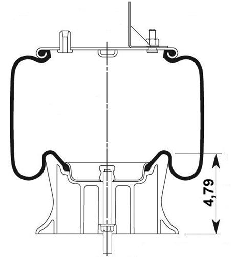 Körük Komple Plastik Piston W013589648 - 42.88.777.90751