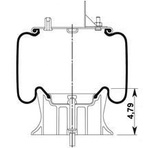 42.88.777.90751 - Körük Komple Plastik Piston W013589648