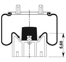 42.88.777.90753 - Körük Komple Metal Piston W013588755