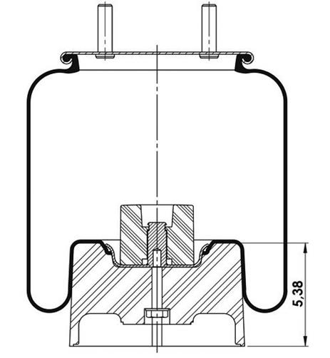 Körük Komple Plastik Piston W013588713 - 42.88.777.90756