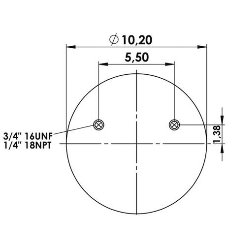 Körük Komple Plastik Piston W013588713 - 42.88.777.90756