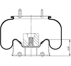 42.88.777.90757 - Körük Komple Metal Piston W013588752