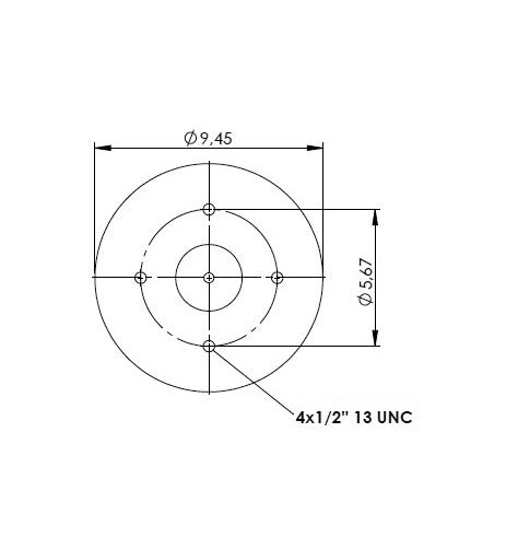 Körük Komple Metal Piston W013588752 - 42.88.777.90757