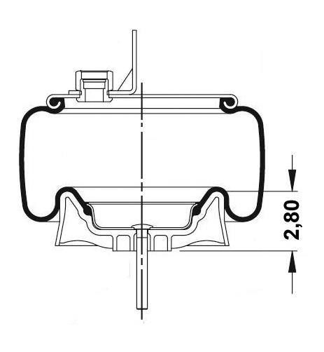 Körük Komple Plastik Piston W013589541 - 42.88.777.90758