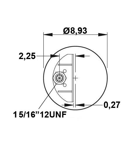 Körük Komple Plastik Piston W013589541 - 42.88.777.90758