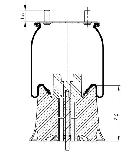 Körük Komple Plastik Piston W013589645 - 42.88.777.90759