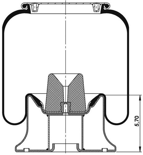 Körük Komple Metal Piston W013589096 - 42.88.777.90760