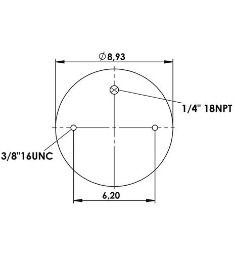 Körük Komple Metal Piston W013589096 - 42.88.777.90760