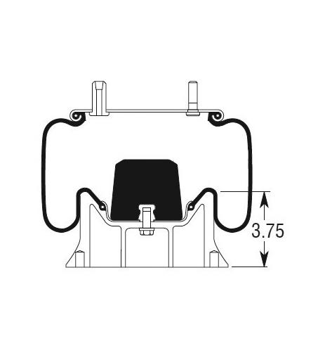 Körük Komple Plastik Piston W013589105 - 42.88.777.90761