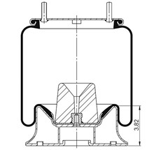 42.88.777.90762 - Körük Komple Metal Piston W013589391