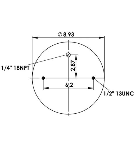 Körük Komple Metal Piston W013589391 - 42.88.777.90762