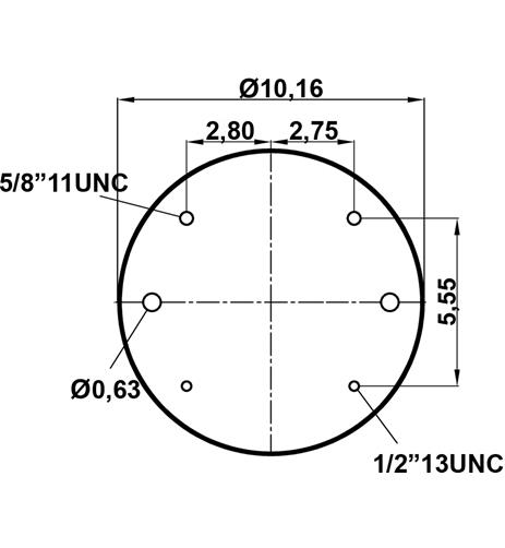 Körük Komple Metal Piston W013589508 - 42.88.777.90764