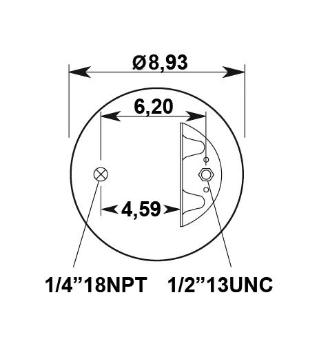 Körük Komple Metal Piston W013589287 - 42.88.777.90767