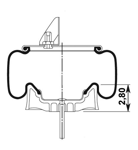 Körük Komple Plastik Piston W013589622 - 42.88.777.90772