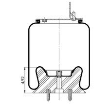 42.88.777.90774 - Körük Komple Plastik Piston W013589296