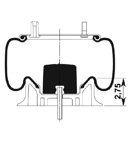 Körük Komple Plastik Piston W013588204 - 42.88.777.90775