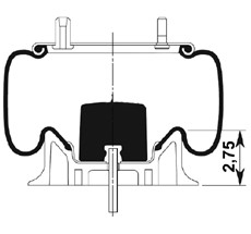 42.88.777.90775 - Körük Komple Plastik Piston W013588204