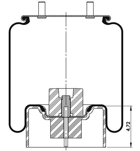 Körük Komple Plastik Piston W013588708 - 42.88.777.90776