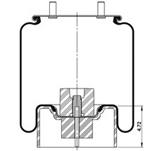 42.88.777.90776 - Körük Komple Plastik Piston W013588708