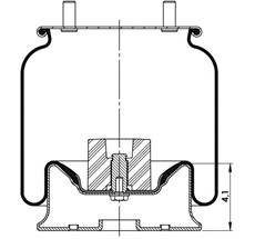 42.88.777.90777 - Körük Komple Metal Piston W013588753