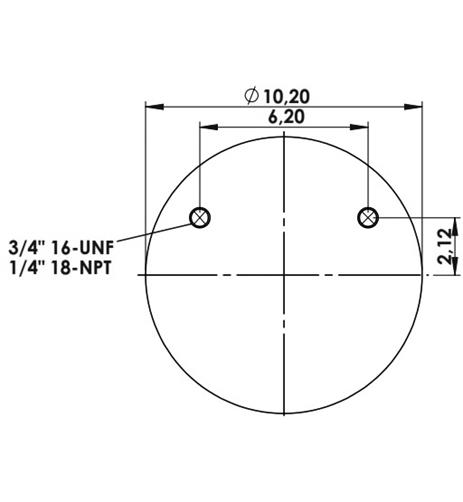 Körük Komple Metal Piston W013588753 - 42.88.777.90777