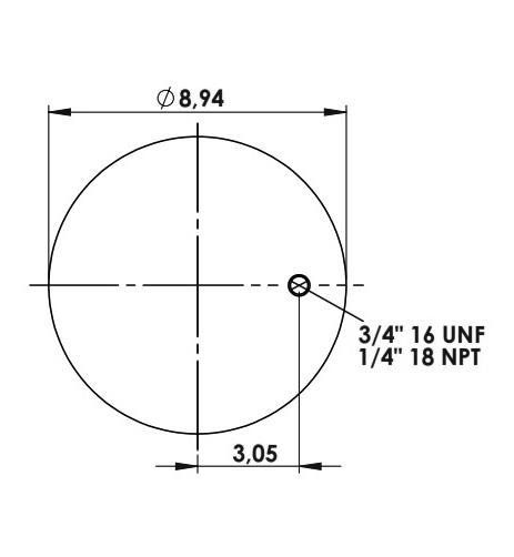 Körük Komple Metal Piston W013588944 - 42.88.777.90780