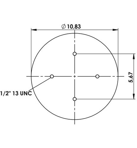 Körük Komple Metal Piston W013588944 - 42.88.777.90780