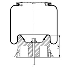 42.88.777.90781 - Körük Komple Plastik Piston W013589026