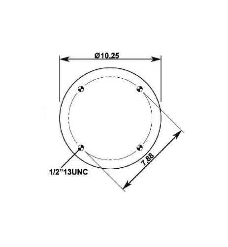 Körük Komple Plastik Piston W013589084 - 42.88.777.90782