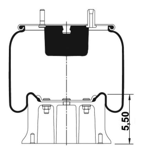 Körük Komple Metal Piston W013589144 - 42.88.777.90783