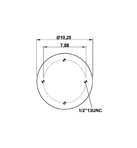 Körük Komple Metal Piston W013589144 - 42.88.777.90783