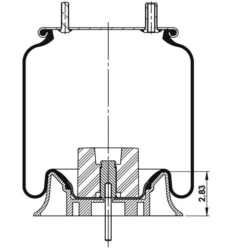 Körük Komple Plastik Piston W013589294 - 42.88.777.90787