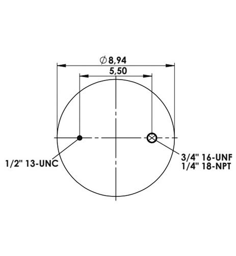 Körük Komple Plastik Piston W013589294 - 42.88.777.90787