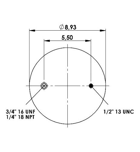 Körük Komple Plastik Piston W013589346 - 42.88.777.90788