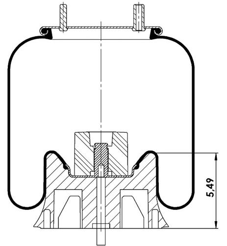 Körük Komple Plastik Piston W013589362 - 42.88.777.90789