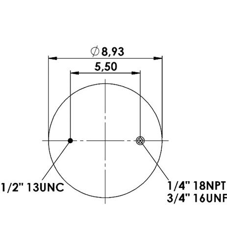 Körük Komple Plastik Piston W013589362 - 42.88.777.90789