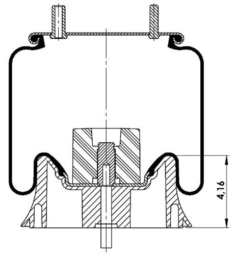 Körük Komple Plastik Piston W013589366 - 42.88.777.90790