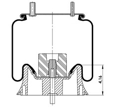 42.88.777.90790 - Körük Komple Plastik Piston W013589366