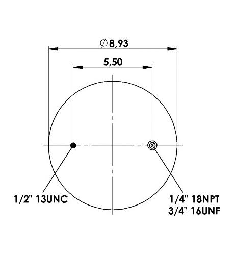 Körük Komple Plastik Piston W013589366 - 42.88.777.90790