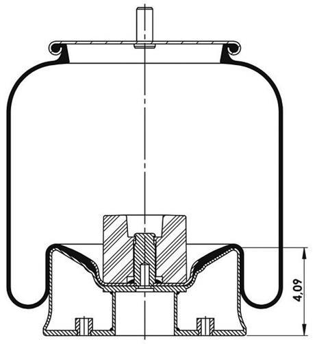 Körük Komple Metal Piston W013589579 - 42.88.777.90792