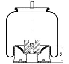 42.88.777.90792 - Körük Komple Metal Piston W013589579