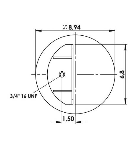 Körük Komple Metal Piston W013589617 - 42.88.777.90793