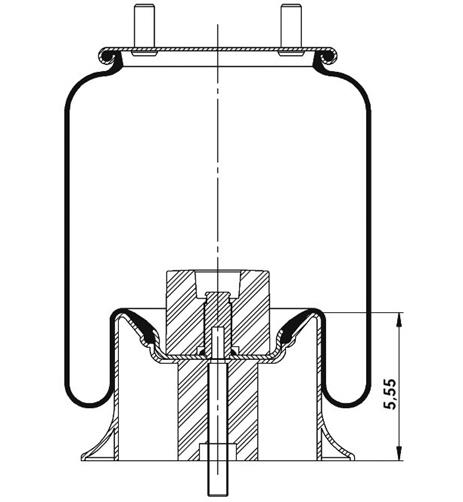 Körük Komple Plastik Piston W013589626 - 42.88.777.90795