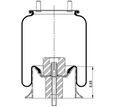 42.88.777.90795 - Körük Komple Plastik Piston W013589626