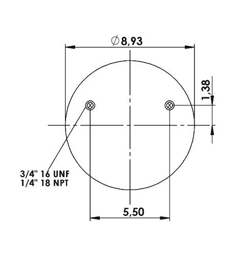 Körük Komple Plastik Piston W013589626 - 42.88.777.90795