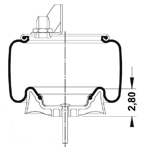 Körük Komple Plastik Piston W013589675 - 42.88.777.90796