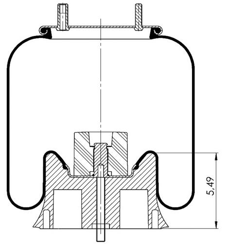 Körük Komple Plastik Piston W013589921 - 42.88.777.90797